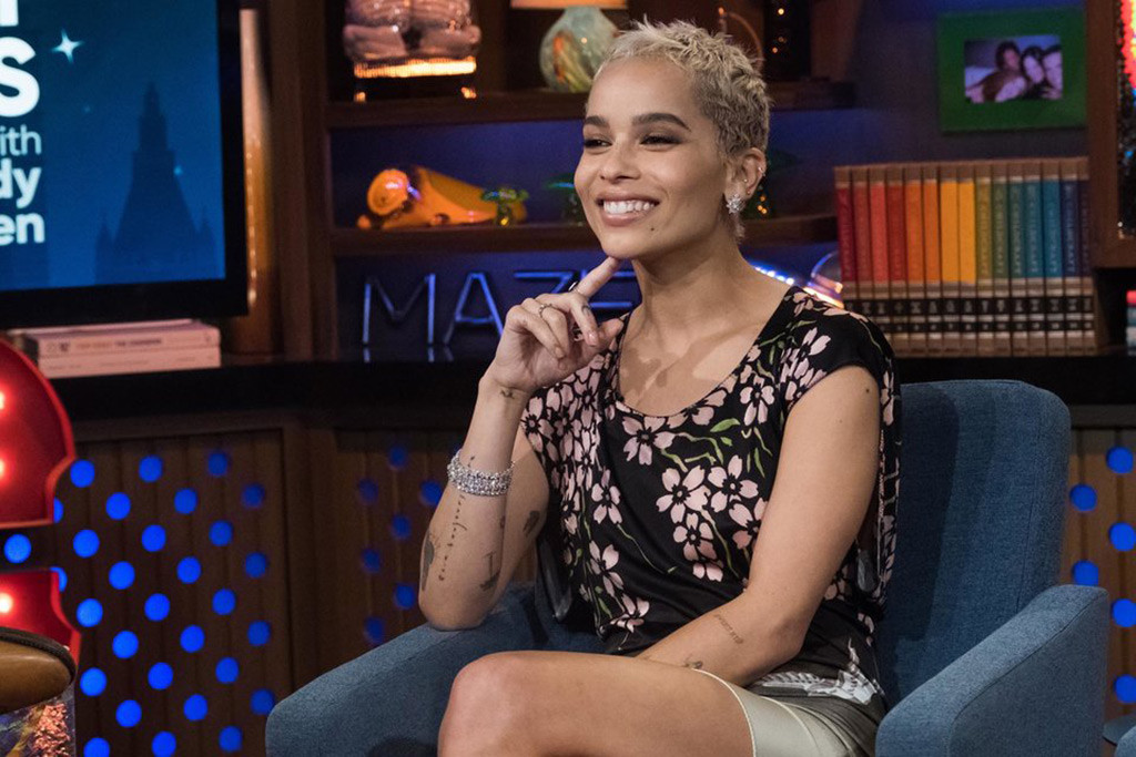 Zoe Kravitz, Watch What Happens Live Zoe Kravitz, Watch What Happens Live